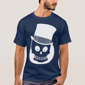 Skull in Top Hat, add text