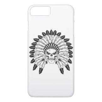 Skull Indian Chief iPhone 8 Plus/7 Plus Case