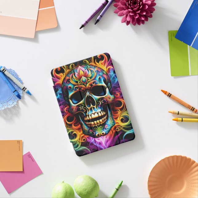 Skull iPad Air Cover (In Situ)