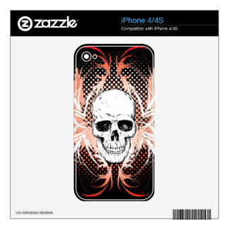 Skull iPhone 4 Skin
