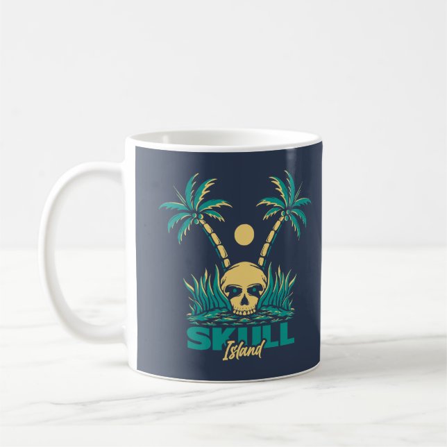 Skull Island Coffee Mug (Left)