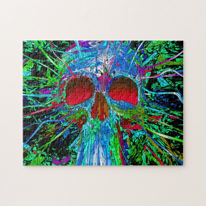 Skull Jigsaw Puzzle | Zazzle.com