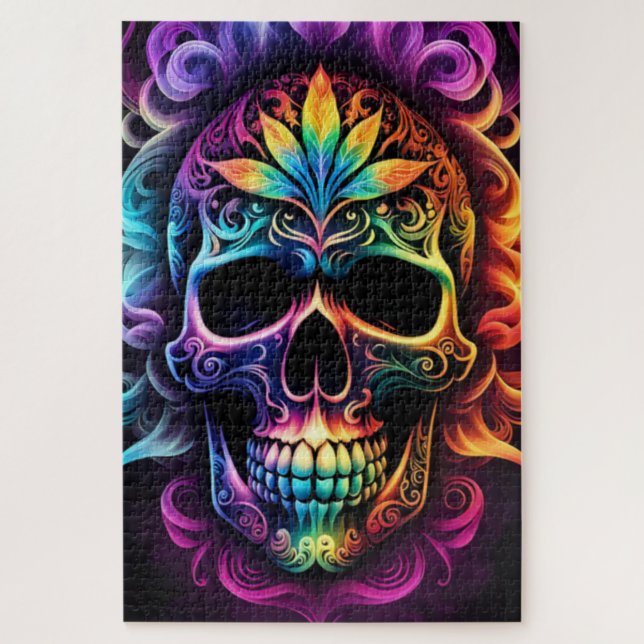 Skull Jigsaw Puzzle (Vertical)