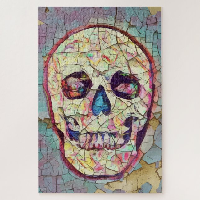 Skull Jigsaw Puzzle (Vertical)