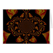 Skull Kaleidoscope Art Print (Front Horizontal)