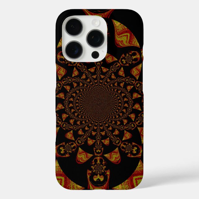 Skull Kaleidoscope Art Print Case-Mate iPhone Case (Back)