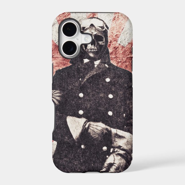 Skull kamikaze iphone case (Back)