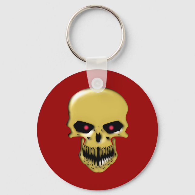 skull keychain (Front)