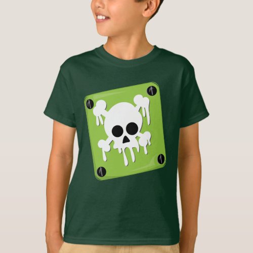 Skull   Kids Hanes TAGLESS T_Shirt