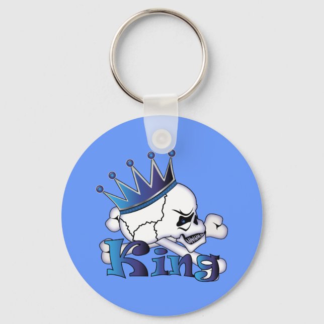 Skull King Keychain (Front)