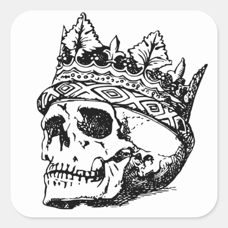 Skull King Sticker Zazzle