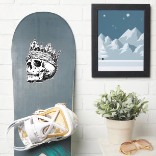 Skull King Sticker: Rule Your Mountain Sticker