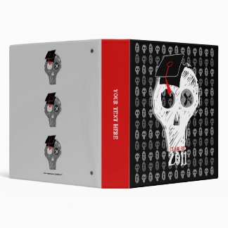 Skull Kiss Hug Graduation Class of 2011 Binder 7