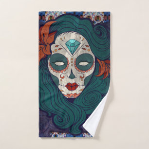 Skull Ladies Hand Towel