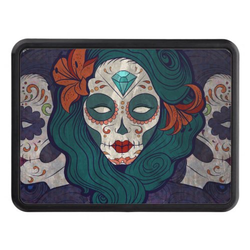 Skull Ladies Hitch Cover
