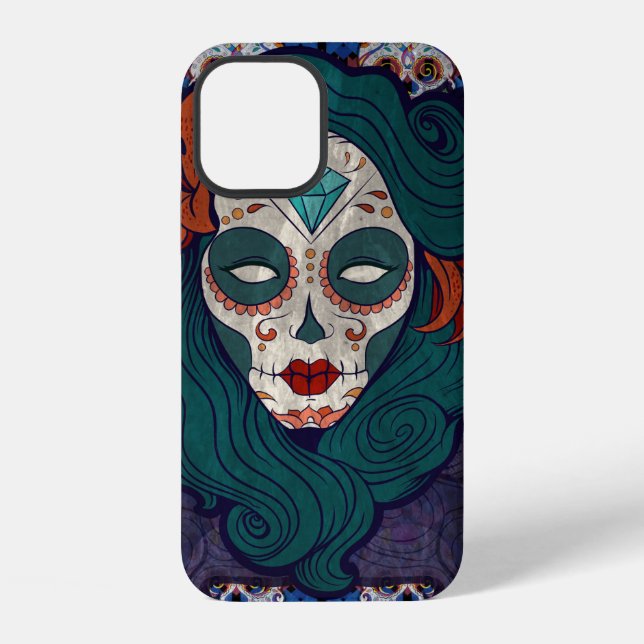 Skull Ladies Iphone Case (Back)