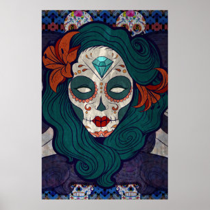 Skull Ladies Poster