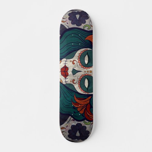 Skull Ladies Skateboard