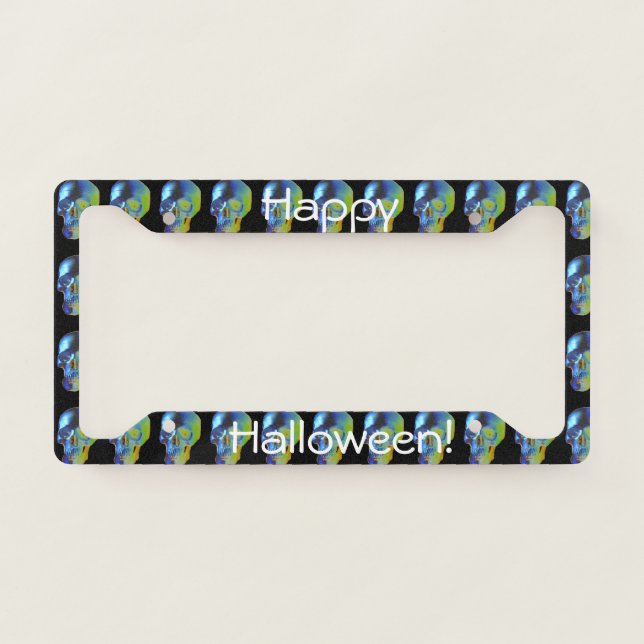 Skull License Plate Frame (Front)