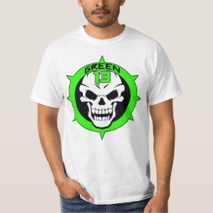 Skull Logo 2 Sided (White) T-Shirt
