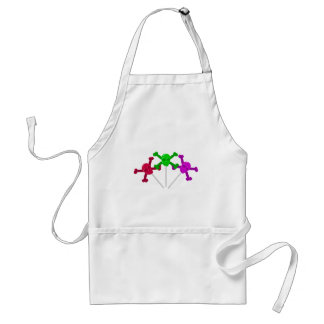 Skull Lollipops Adult Apron