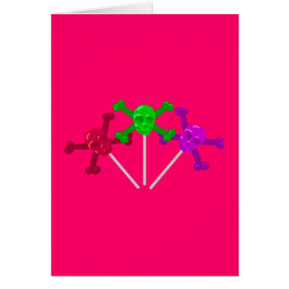 Skull Lollipops Cards