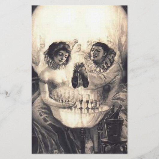 Skull Love Retro Optical Illusion (Front)