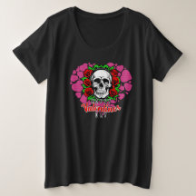 Skull Love - Women's Plus T-Shirt