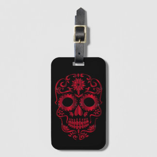 Skull Luggage Tag