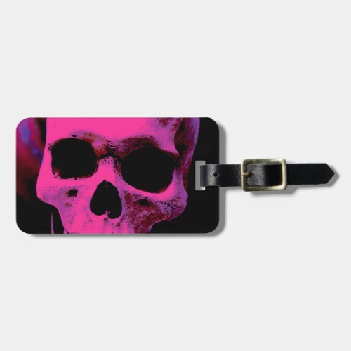 Skull Luggage Tag