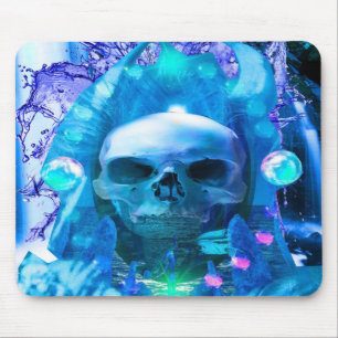 Skull Magician Mouse Pad