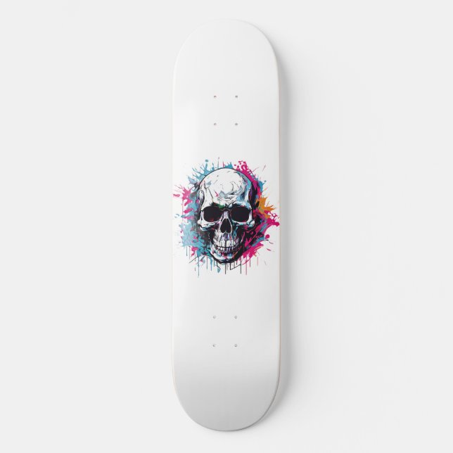 Skull Meme Skateboard (Front)