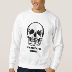 Skull Memento Mori Vintage Graphic Sweatshirt