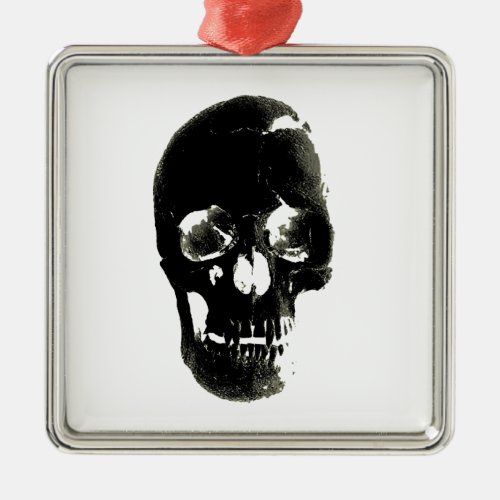Skull Metal Ornament