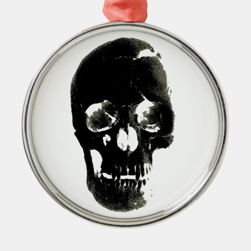 Skull Metal Ornament