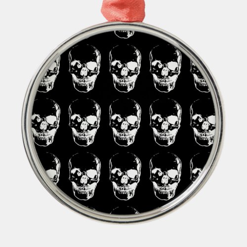 Skull Metal Ornament