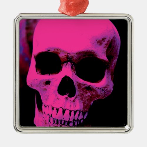 Skull Metal Ornament