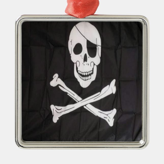 SKULL METAL ORNAMENT (Front)