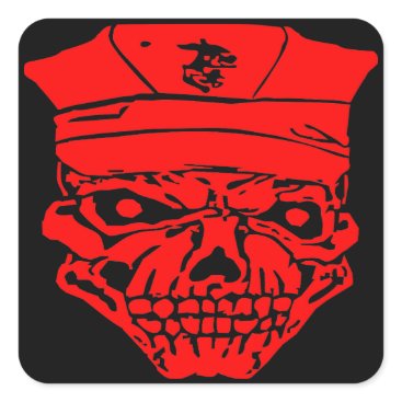 Skull & Military Cover FB.com/USAPatriotGraphics Square Sticker Skull & Military Cover FB.com/USAPatriotGraphics Square Sticker