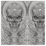 Skull Mirror Fabric
