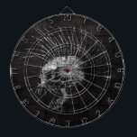 Skull Mohawk Dartboard<br><div class="desc">Skull Mohawk</div>