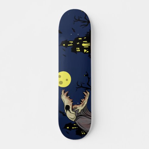 Skull Monster Skateboard Deck