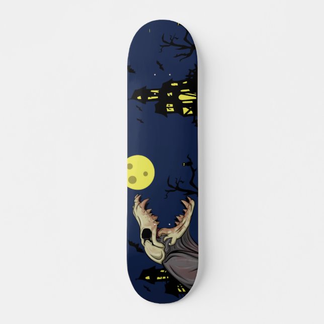 Skull Monster Skateboard Deck (Front)