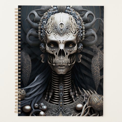 Skull Monster Skeleton Horror Planner