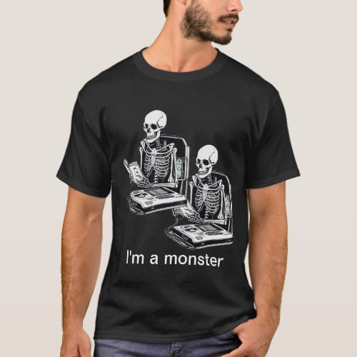 Skull monster  T_Shirt