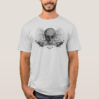Skull montage - gray T-Shirt