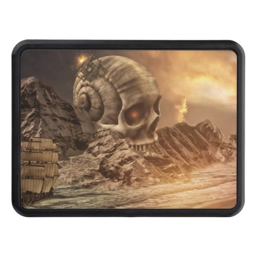 Skull Mountain Art Hitch Cover