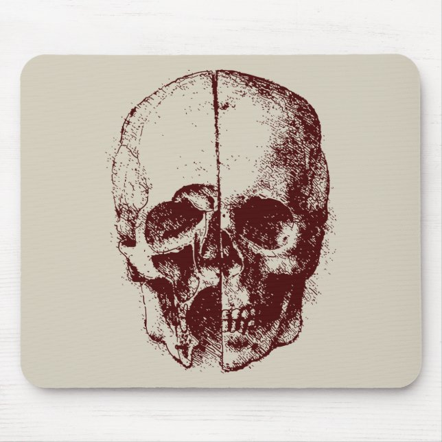skull mouse pad (Front)