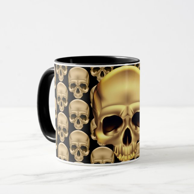 Skull Mug (Front Left)