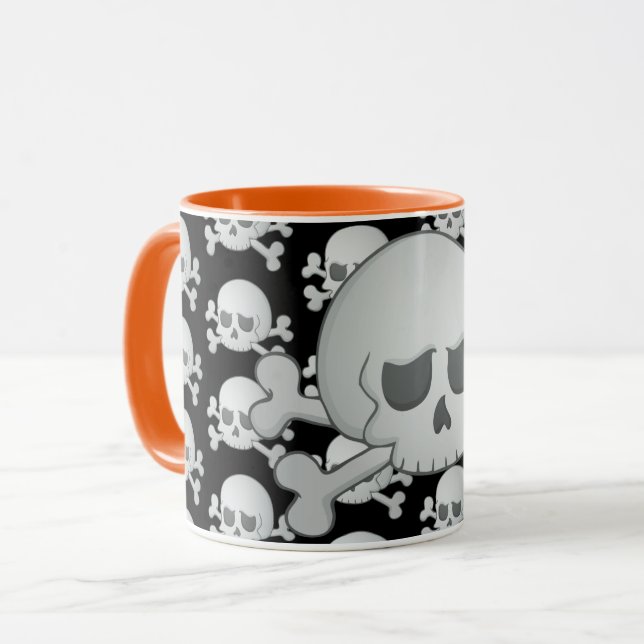 Skull Mug (Front Left)